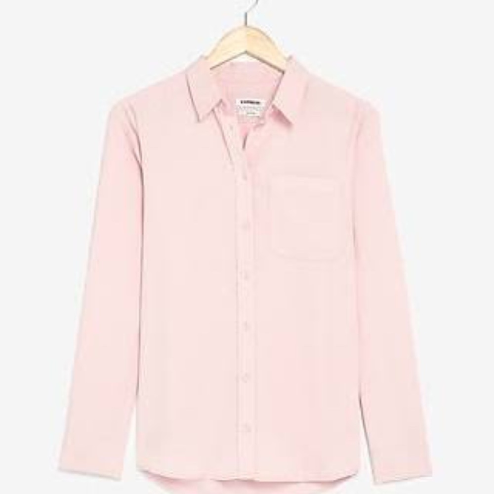 Express Fitted Work Blouse
